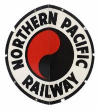 Northern Pacific Railway Original Train Sign