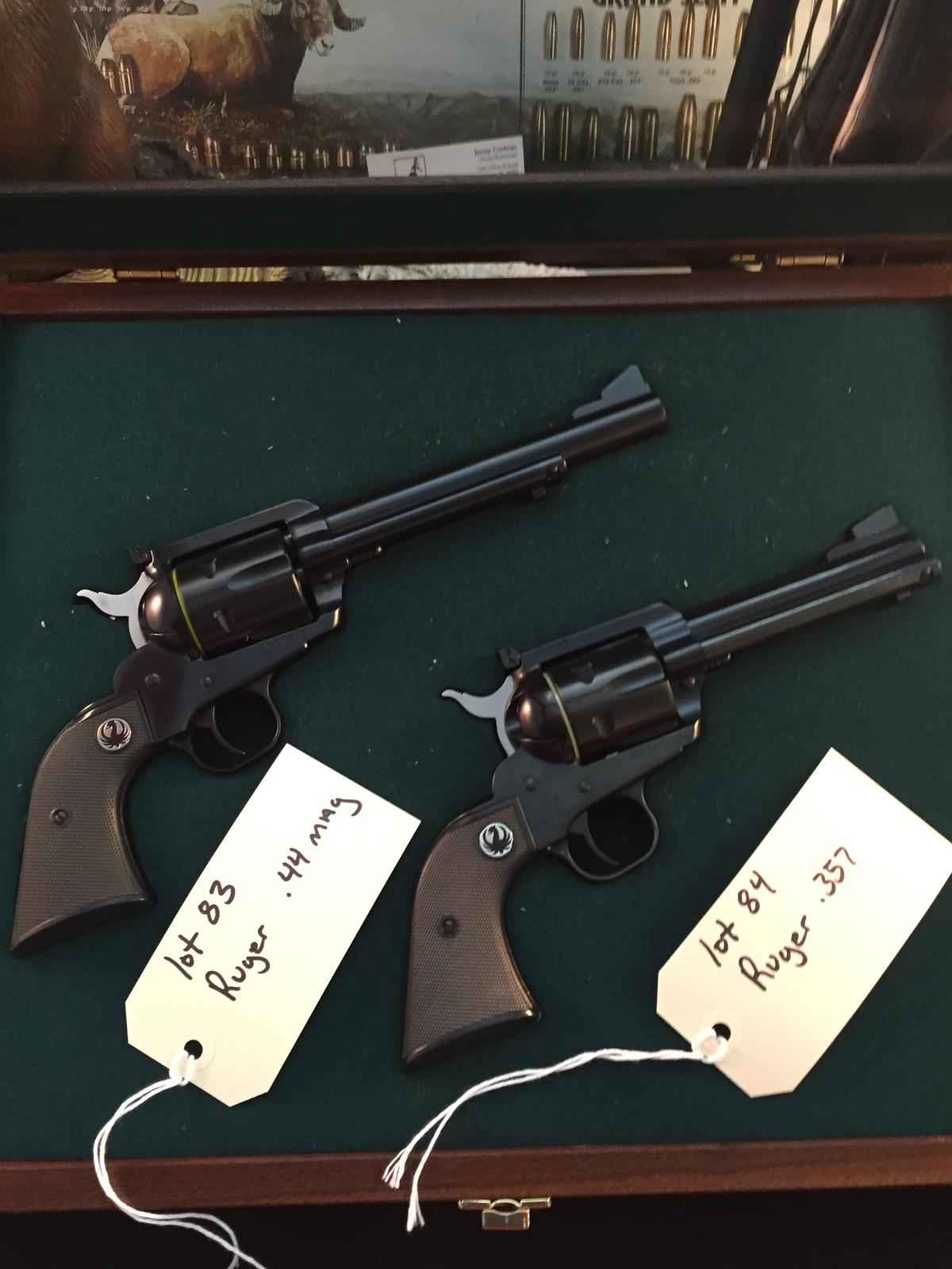 Ruger Matched Set - .357 and .44 Mag marked matched in case