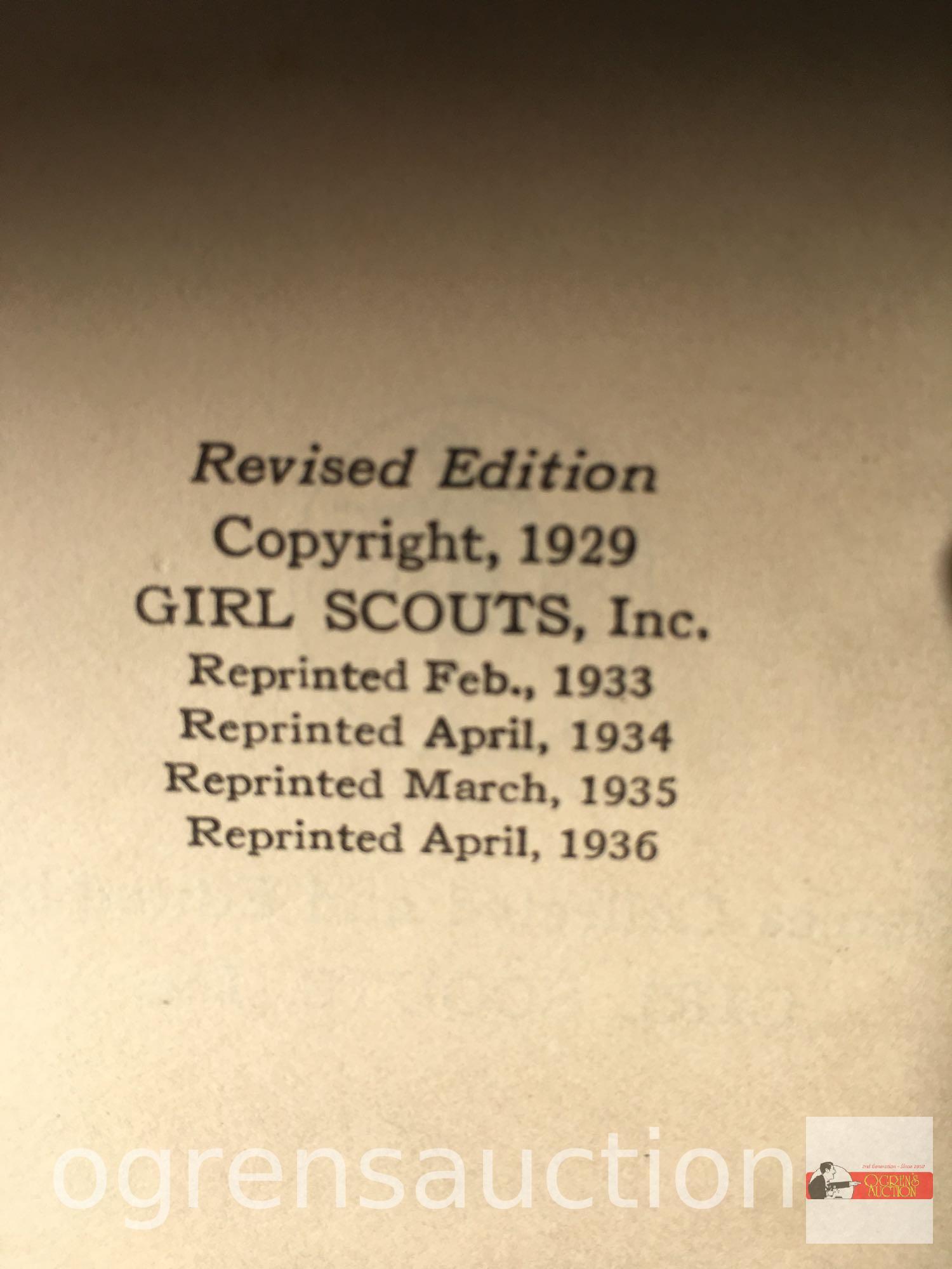 Girl Scouts - Vintage official Girl Scout manuals