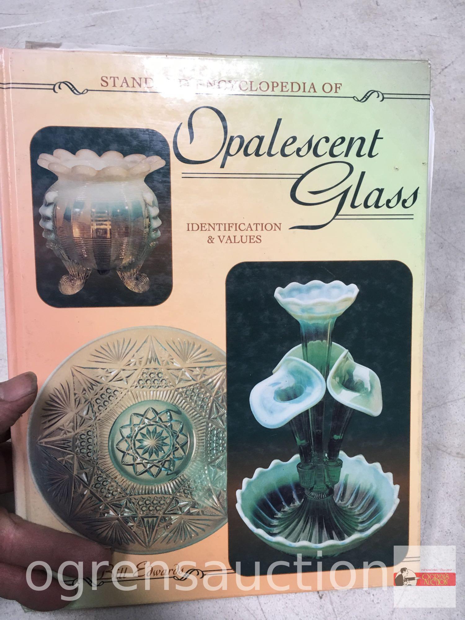 Collector Books - Glassware, Milk Glass, Cambridge, Depression glass, Opalescent Glass