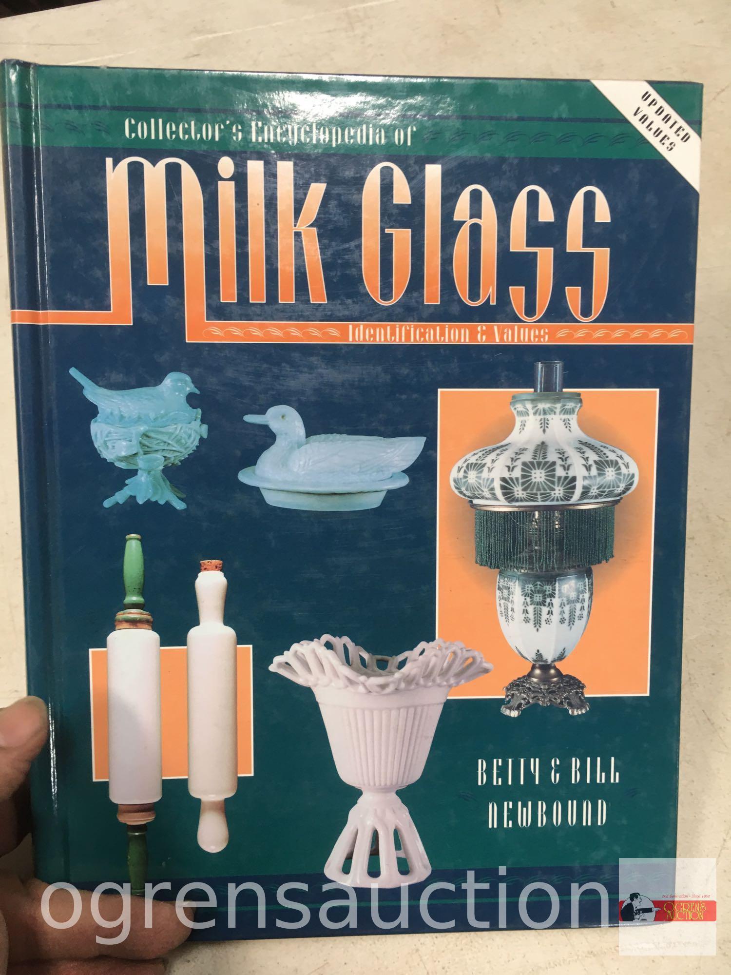 Collector Books - Glassware, Milk Glass, Cambridge, Depression glass, Opalescent Glass