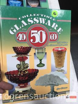 Collector Books - Glassware, Depression Glass, 40's-50's-60's Glass