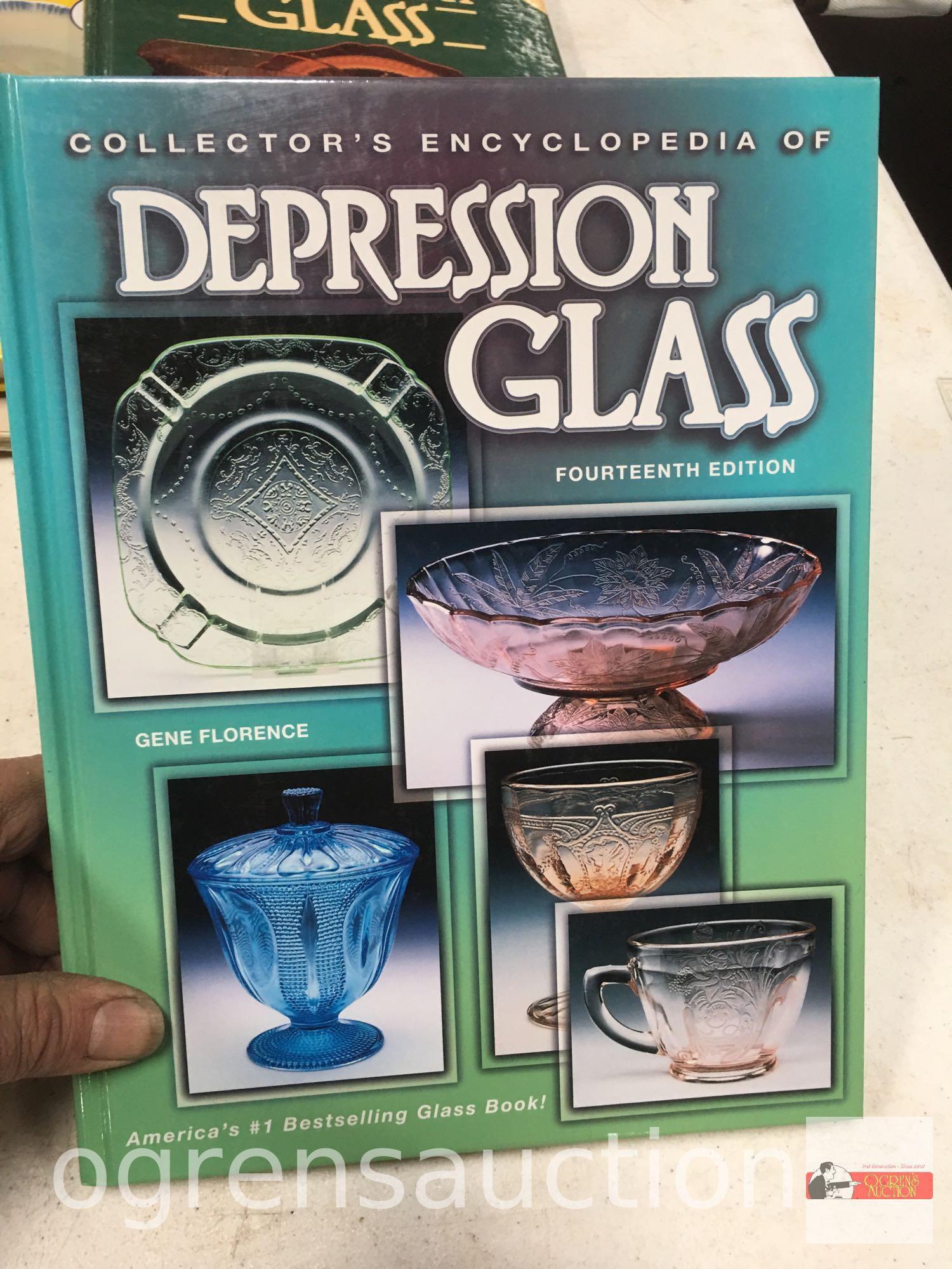 Collector Books - Glassware, Depression Glass, 40's-50's-60's Glass