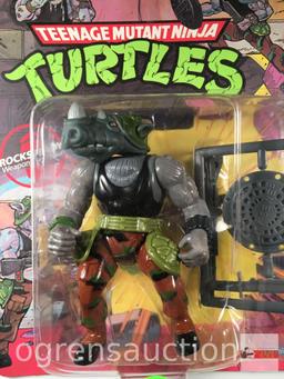 Toys - Teenage Mutant Ninja Turtles, 1988 Rocksteady - Mutant GI Mauler & Shredder's #1 Thug