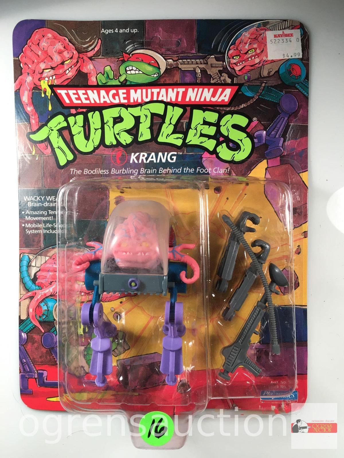 Toys - Teenage Mutant Ninja Turtles, 1989 Krang - the Bodiless Burbling Brain