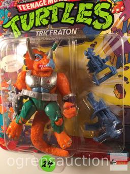 Toys - Teenage Mutant Ninja Turtles, 1990 Triceraton - The Hard-headed Horned Hoodlum