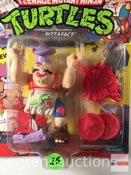 Toys - Teenage Mutant Ninja Turtles, 1990 Pizzaface - The Psychotic Pizza Chef