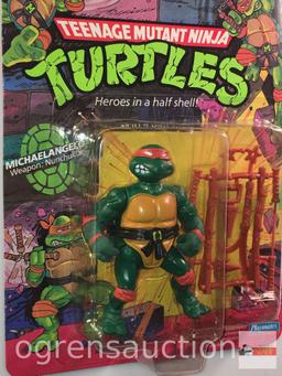 Toys - Teenage Mutant Ninja Turtles, 1988 Michaelangelo, The wild & crazy turtle