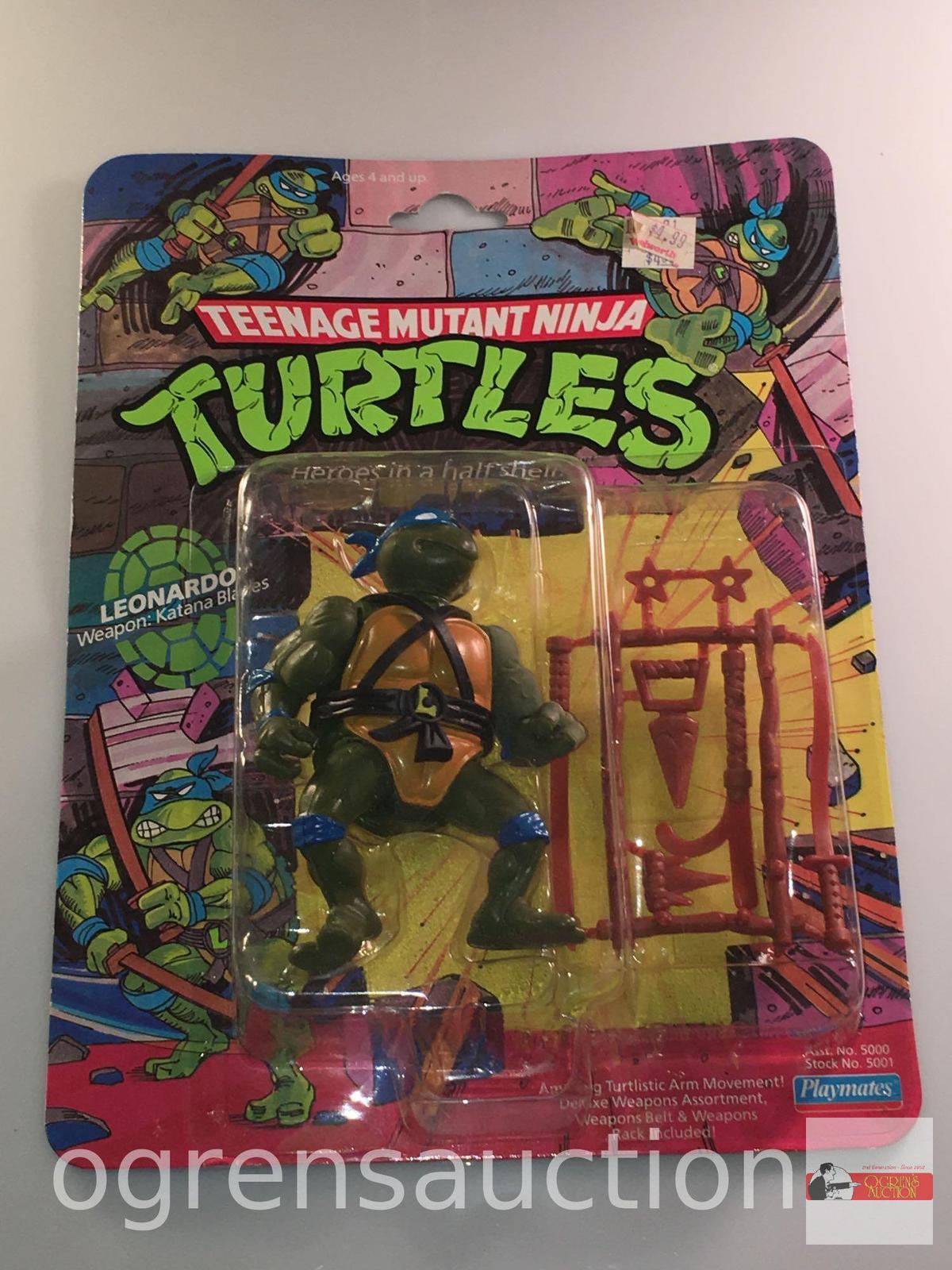 Toys - Teenage Mutant Ninja Turtles, 1988 Leonardo, The Battle Commander for the turtles
