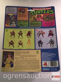 Toys - Teenage Mutant Ninja Turtles, 1988 April O'Neil, TV News Reporter and Turtles' #1 fan