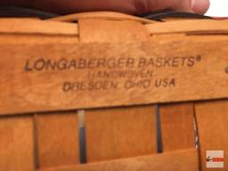 Longaberger Baskets - Handwoven, Dresden, Ohio, USA 1993 signed Crisco American Baking