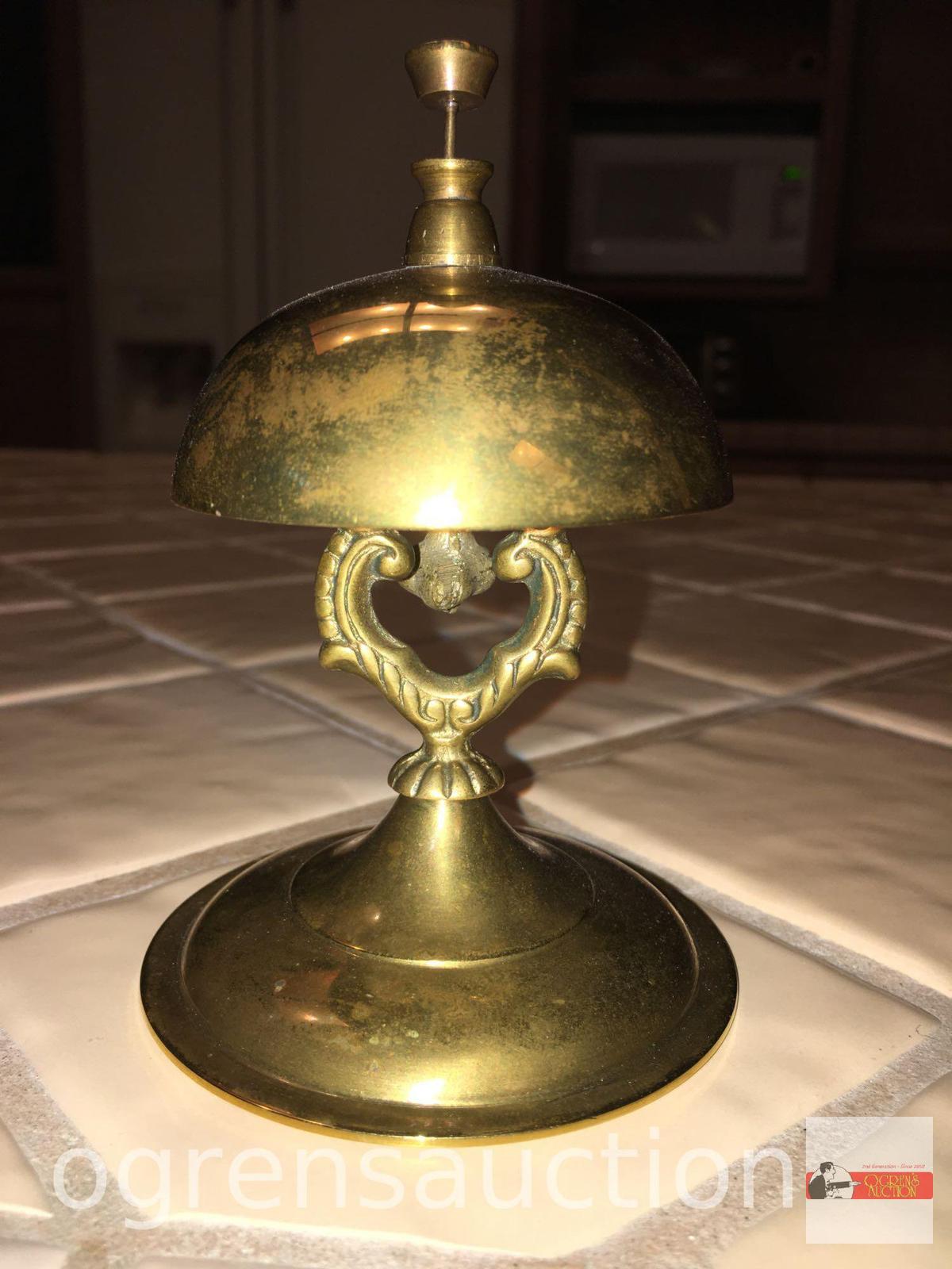Bell - Gatco solid brass counter top general store bell