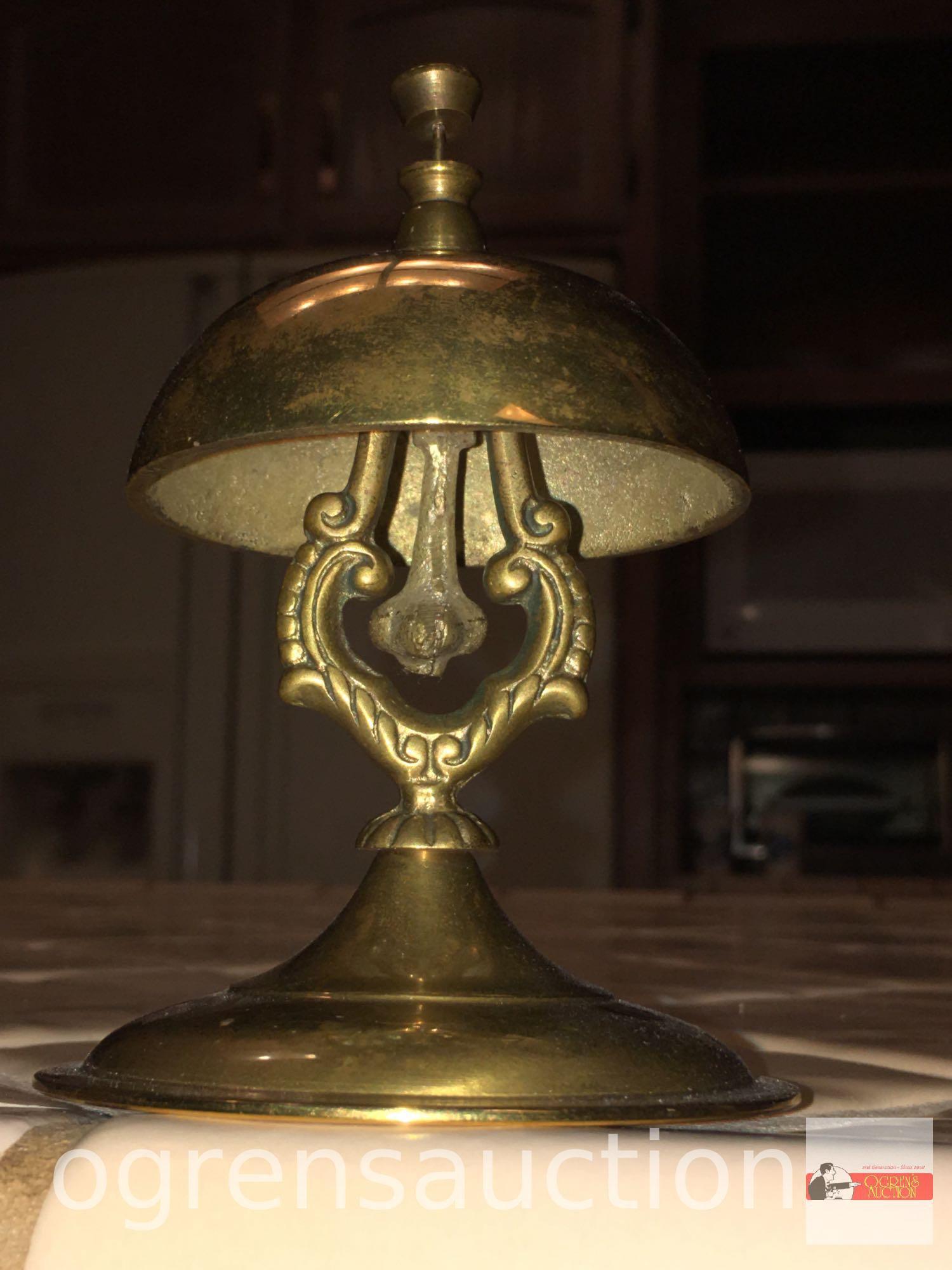 Bell - Gatco solid brass counter top general store bell