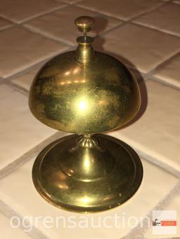 Bell - Gatco solid brass counter top general store bell