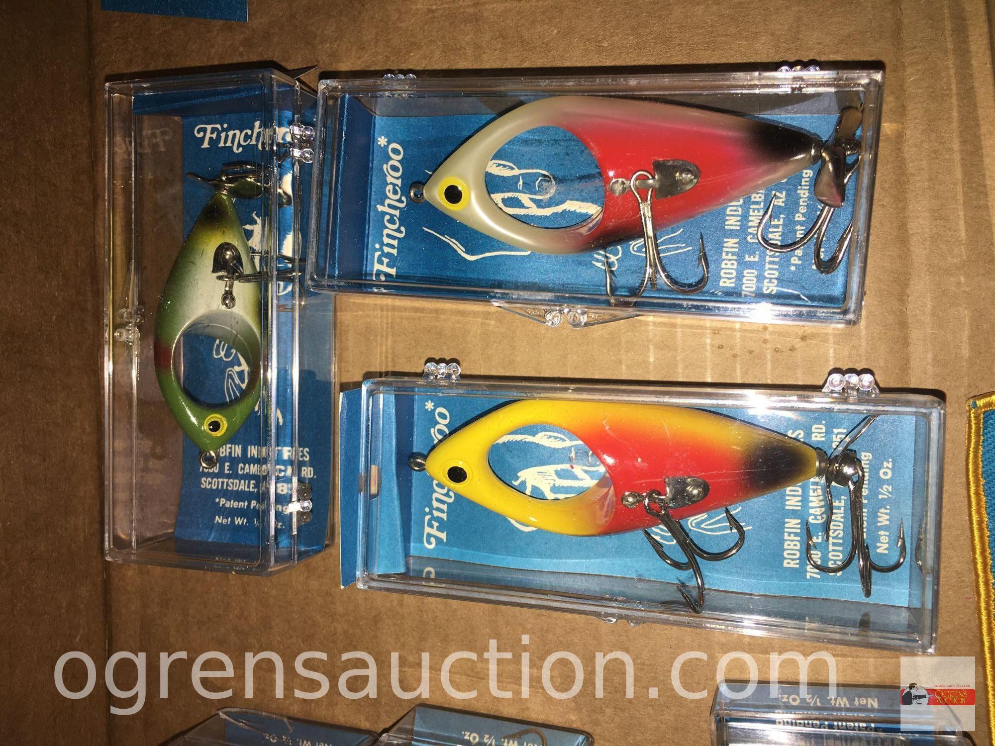 Fishing - Lures - 10 Fincheroo - Robfin Industries, new in boxes