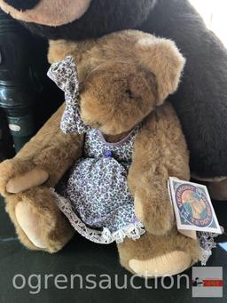 Stuffed animals - Bears - 2, 1 Vermont Teddy Bear Co. & 1 - 18"h