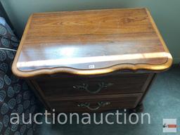 Furniture - Nightstand, matches dresser Lot 25 and other nightstand Lot 58, 24"wx23"hx15"d