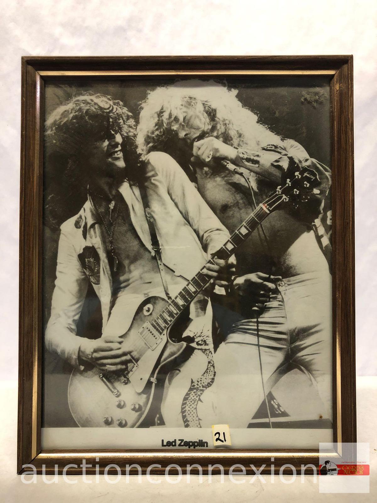 Ephemera - Led Zepplin photo picture, framed