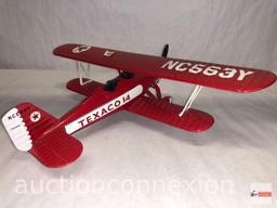 Collectible - Ertl die cast Texaco 14 Advertisement Stearman bi-plane, official licensed product #3
