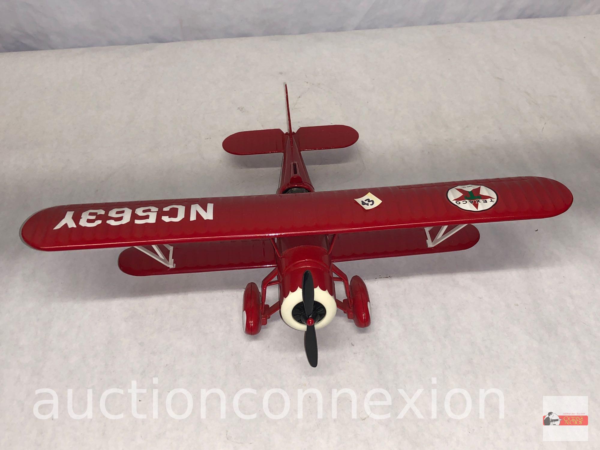 Collectible - Ertl die cast Texaco 14 Advertisement Stearman bi-plane, official licensed product #3