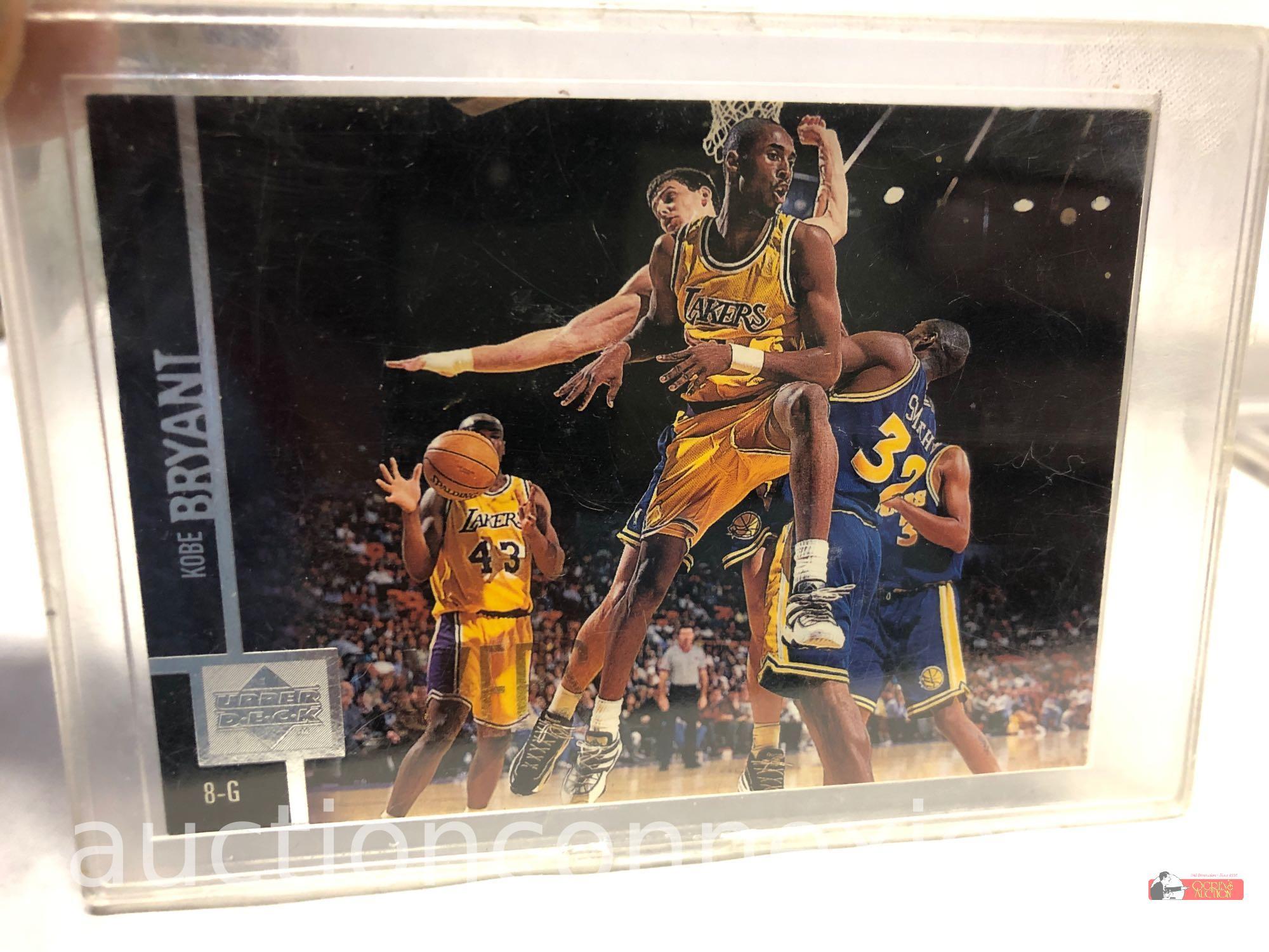 Ephemera - 3 Sports cards, Michael Jordan, Bulls - Kobe Bryant, Lakers - Kareem Abdul-Jabbar, Lakers