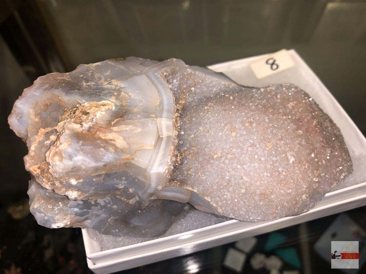 Quartz Crystal - 6"wx3.5"w