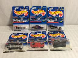 Lot of 6 Pieces Collector New in Package Hot wheels Mattel 1:64 Scale Die-Cast Metal & Plastic Parts