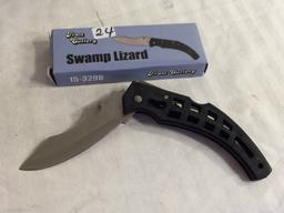 Collector NIPFrost Cutlery Swamp Lizard #15-329B 5" Folded Knive