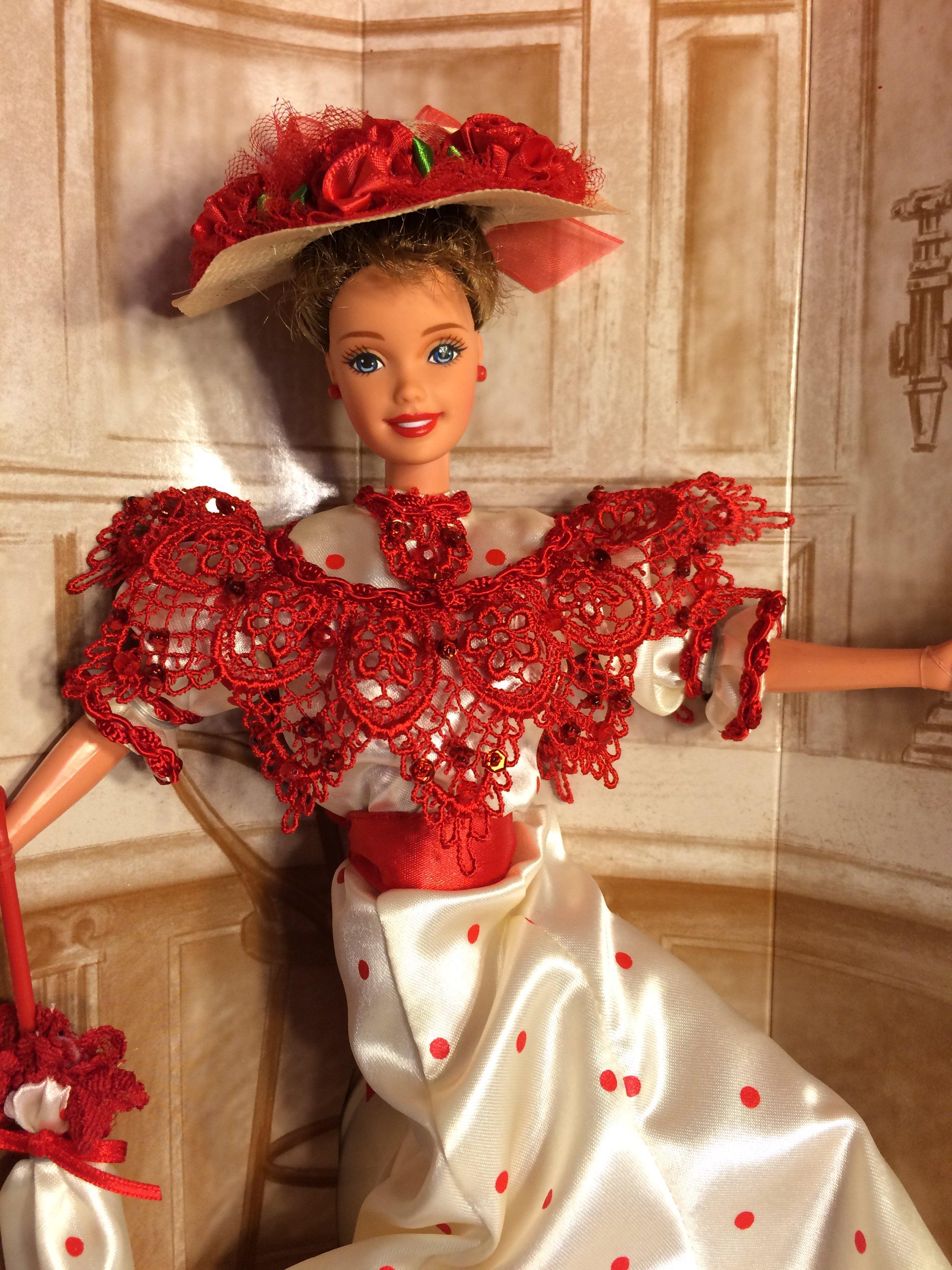 Collector Coca Cola Soda Fountain Sweetheart Barbie Fashion Classic Series Doll 15"T Box Size