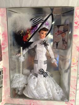 Collector NIB Hollywood Legends Collection Barbie as Eliza Doolittle In My fair Lady oll 14"Tall Box