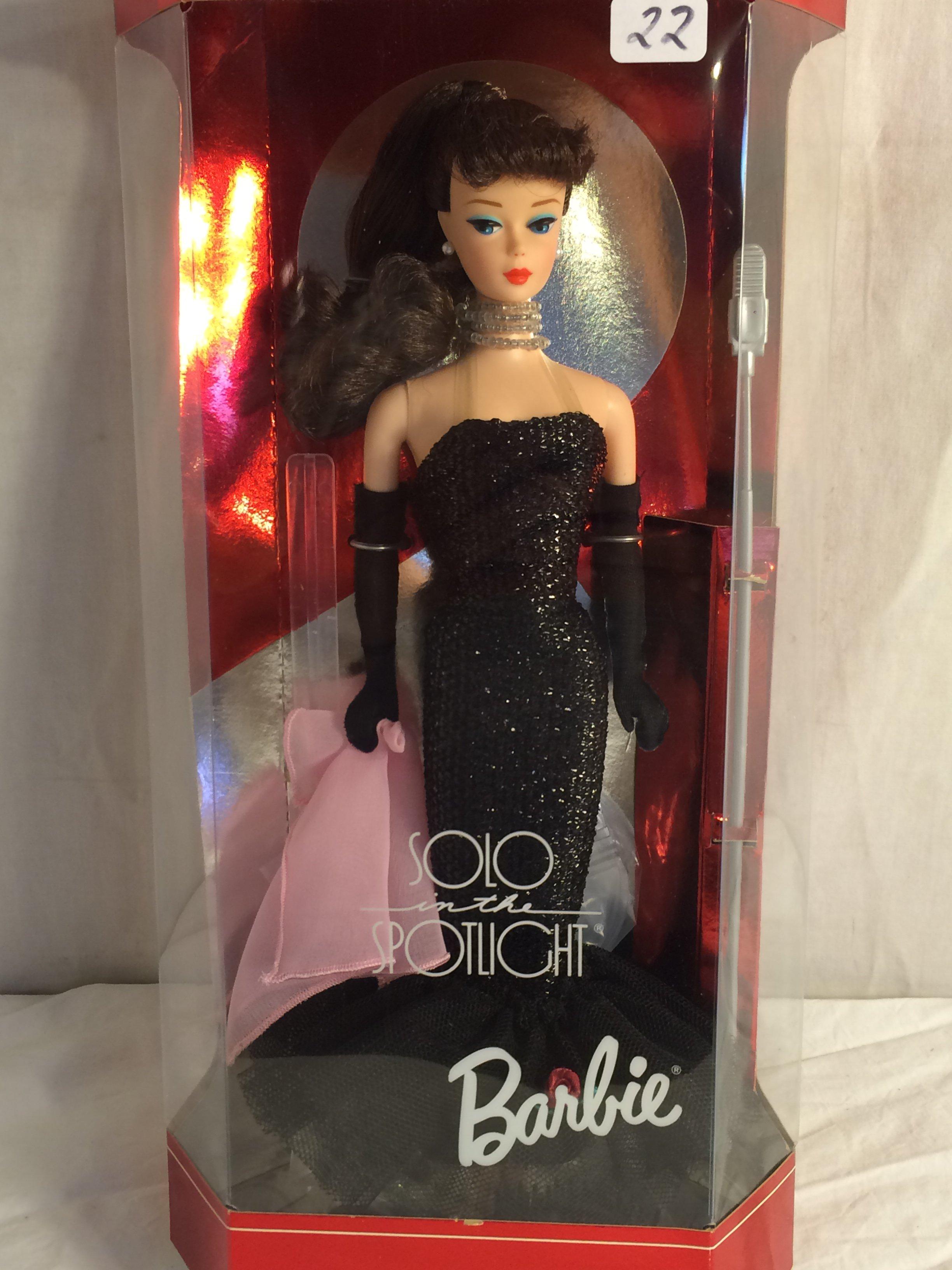 Collector Mattel Barbie Doll Solo In The Spotlight 1960 Doll Reproduction 12.3/4" tall By 6.5"W Box