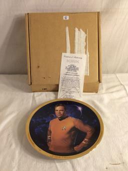 Collector Vintage 1991 Porcelain Plate Star Trek 25th Annv. Commemorative Collection 470103