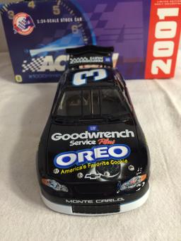 Collector Nascar Dale Earnhardt #3 Oreo/GM Goodwrench Service Plus 1:24 Scale Stock Car