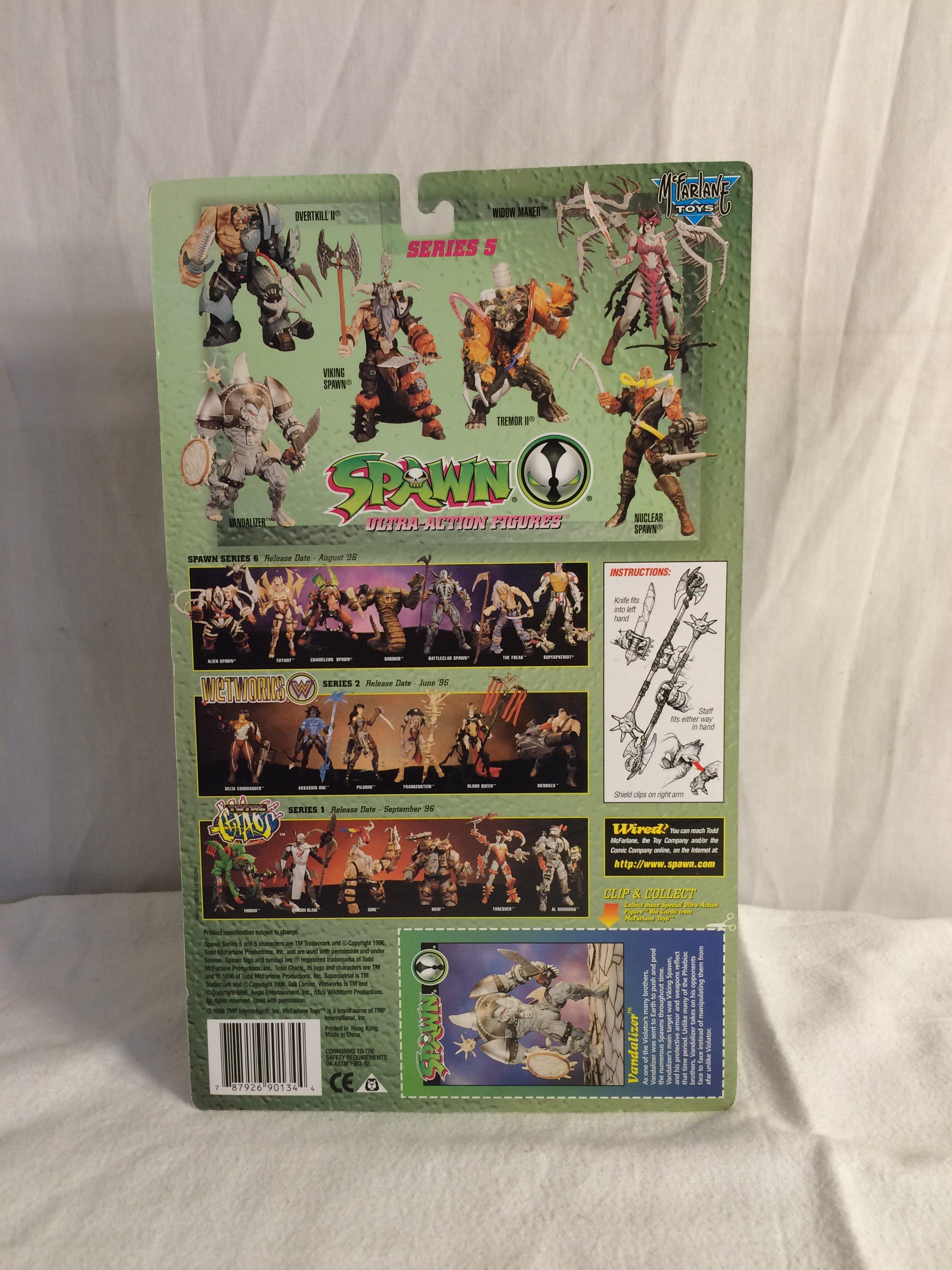 Collector McFarlane's Spawn Ultra-Action Figure "Vandalizer" 8-9"Tall Action Figure