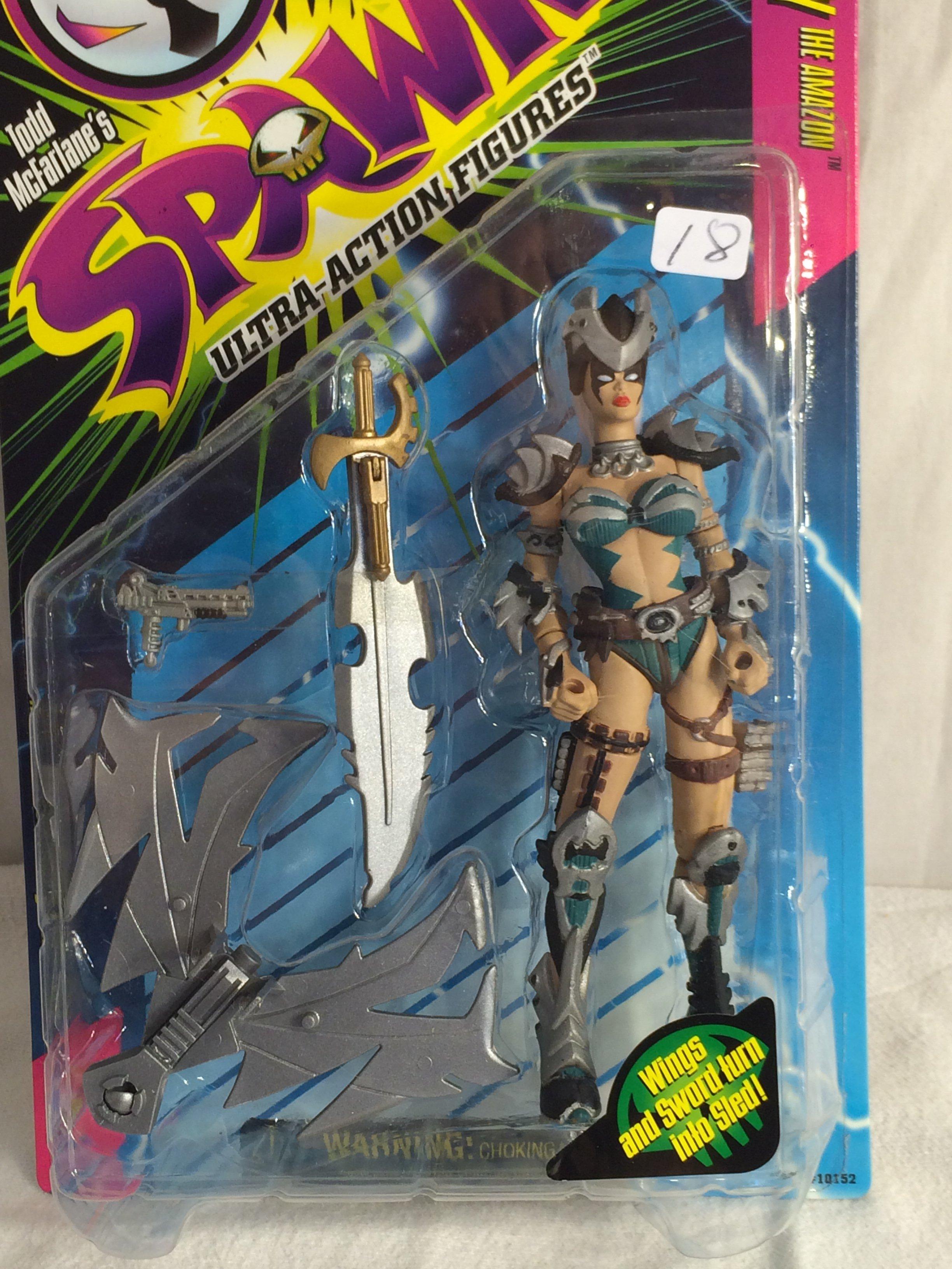 Collector Mcfarlane's Spawn Ultra-Action Figure Tiffany The Amazon" 7-8"Tall Action Figure