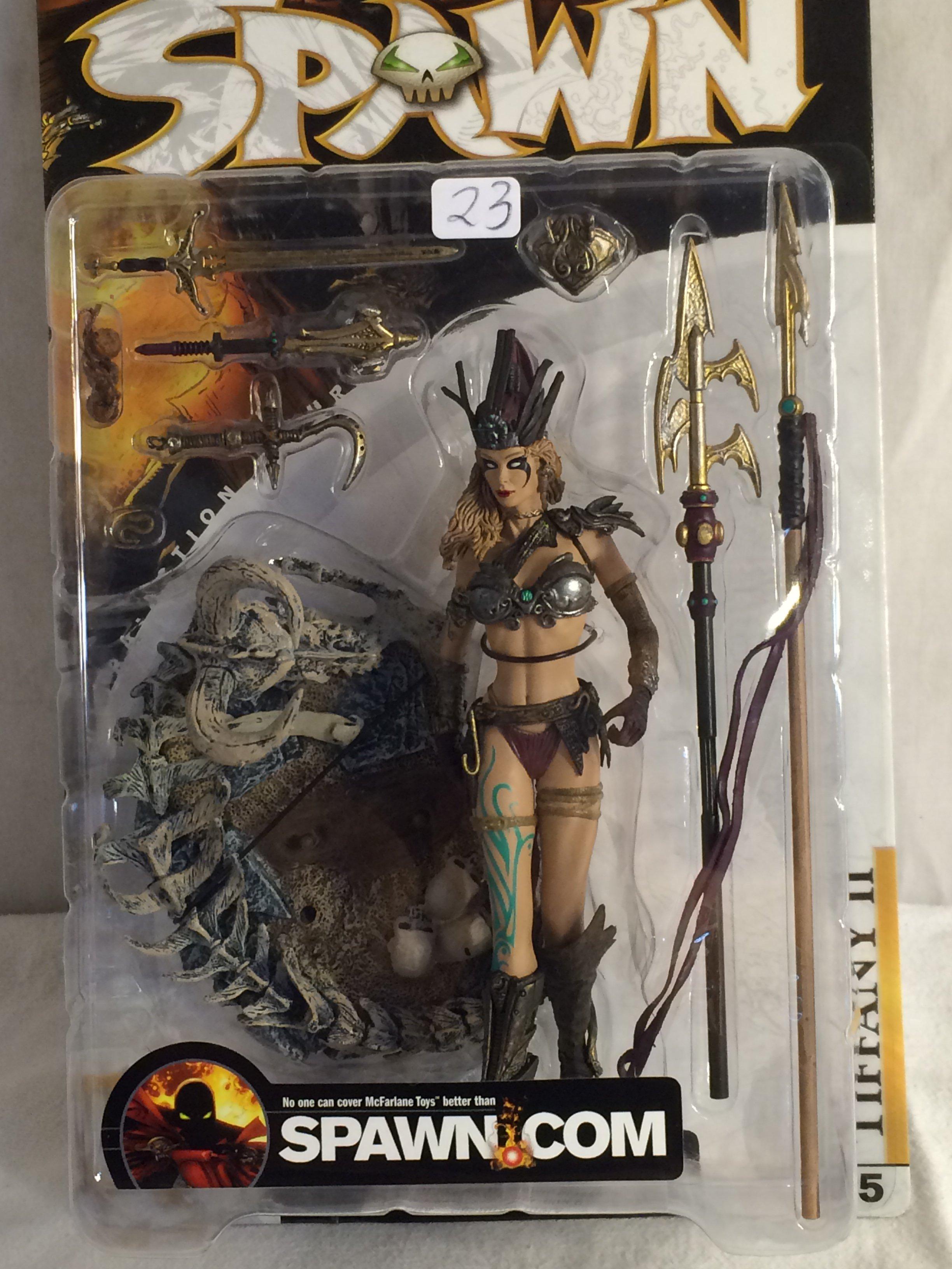Collector McFarlane's Spawn Classic "Tiffany II" Series 17 Size:7-8"Tall Action Figure