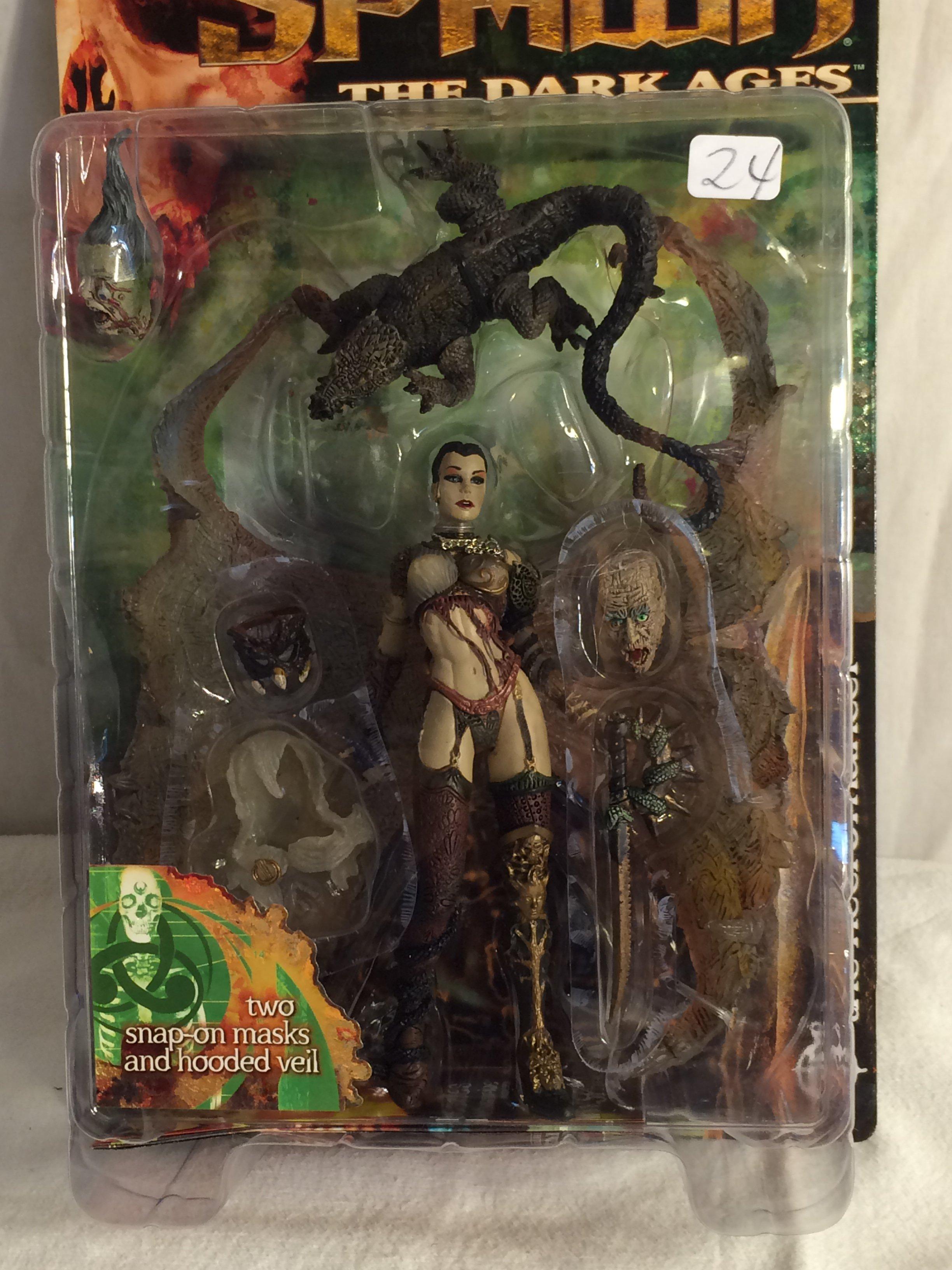 Collector McFarlane's Spawn The Dark Ages Ultra-Action Figure The Necromancer Figure 6-7"Tall