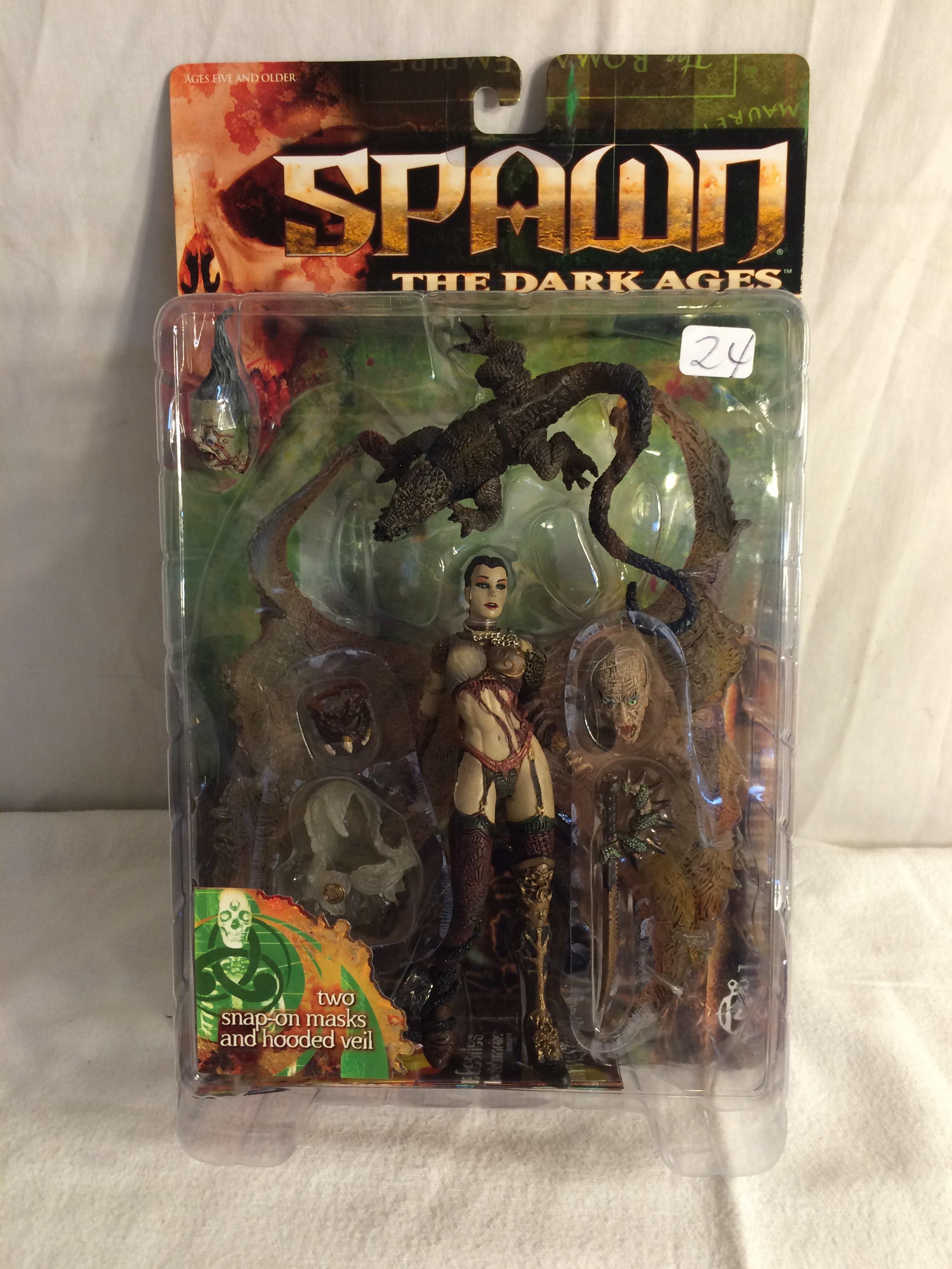 Collector McFarlane's Spawn The Dark Ages Ultra-Action Figure The Necromancer Figure 6-7"Tall