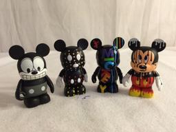 Lot of 4 Pieces Loose The Art Of Disney Theme Parks Vinylmation Assorted 3"tall/each Figures