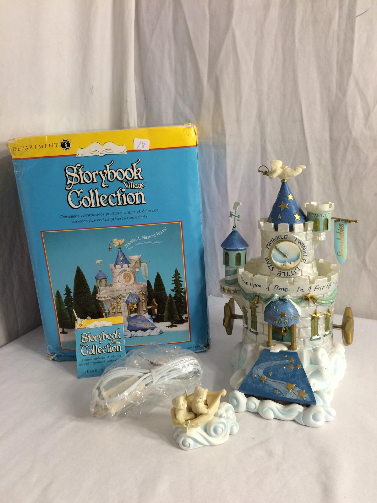 Storybook Village Collection "Frosty Frolic castle" 56.13205 Handpainted Lighted Building Acc. Set o