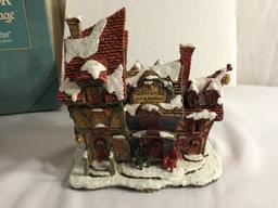 Collector Storybook Village Fairy Tales "Goldilocks Bed & Breakfast" Handpainted Lighted Building se