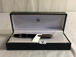 Collector Monteverde Pen Black Color & Black Ink With Silver Lining 7" by 2.3/4 Box Size