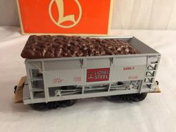 Collector Vintage Lionel Electric Trains "6486-3 Lionel Steel Ore Car DieCast Metal Body Box Size:9.