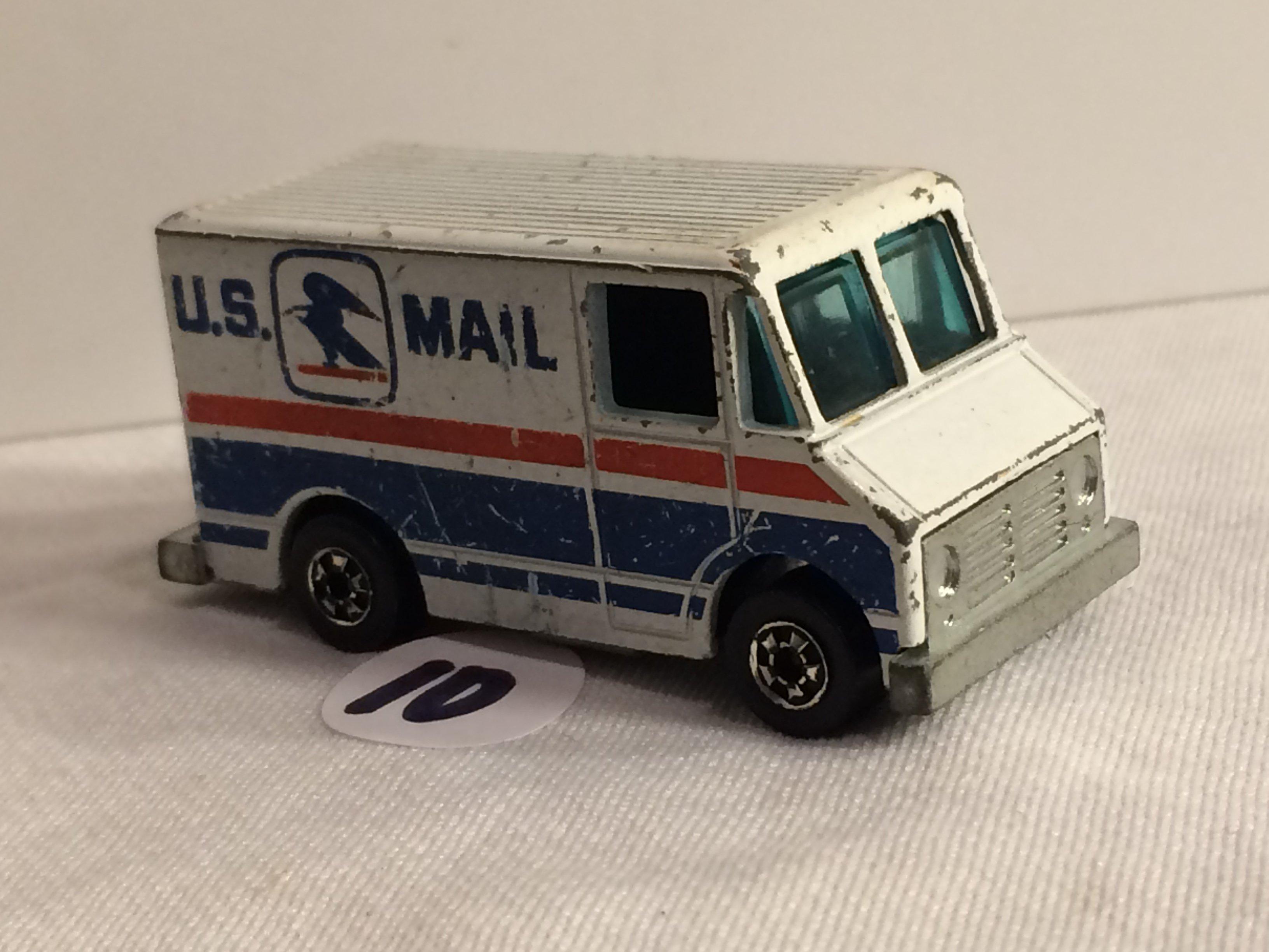 Collector 1976 Vintage Hot wheels Mattel  U.S. Mail Truck Hongkong 1/64 Scale Die-Cast Car