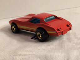 Collector 1975 Vintage Hot wheels Mattel Corvette Stingray Hongkong US & Foreign 1/64 Scale Car