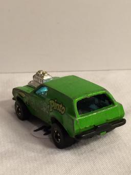Collector 1975 Vintage Hot wheels Mattel Poison Pinto Green Hongkong & US 1/64 Scale Car