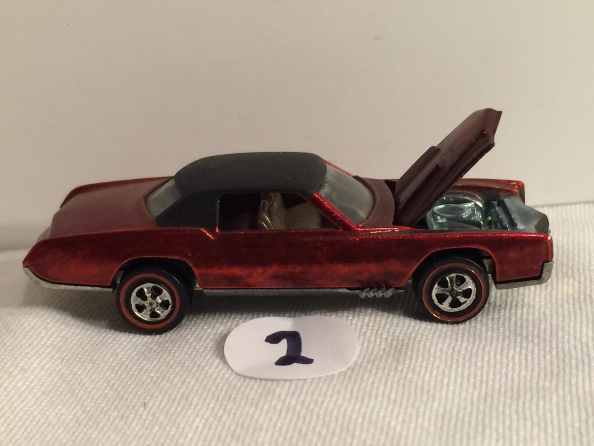 Collector 1968 Vintage Hot wheels Mattel Redline Wheels Custom Eldorado Rose US 1/64 Scale Car