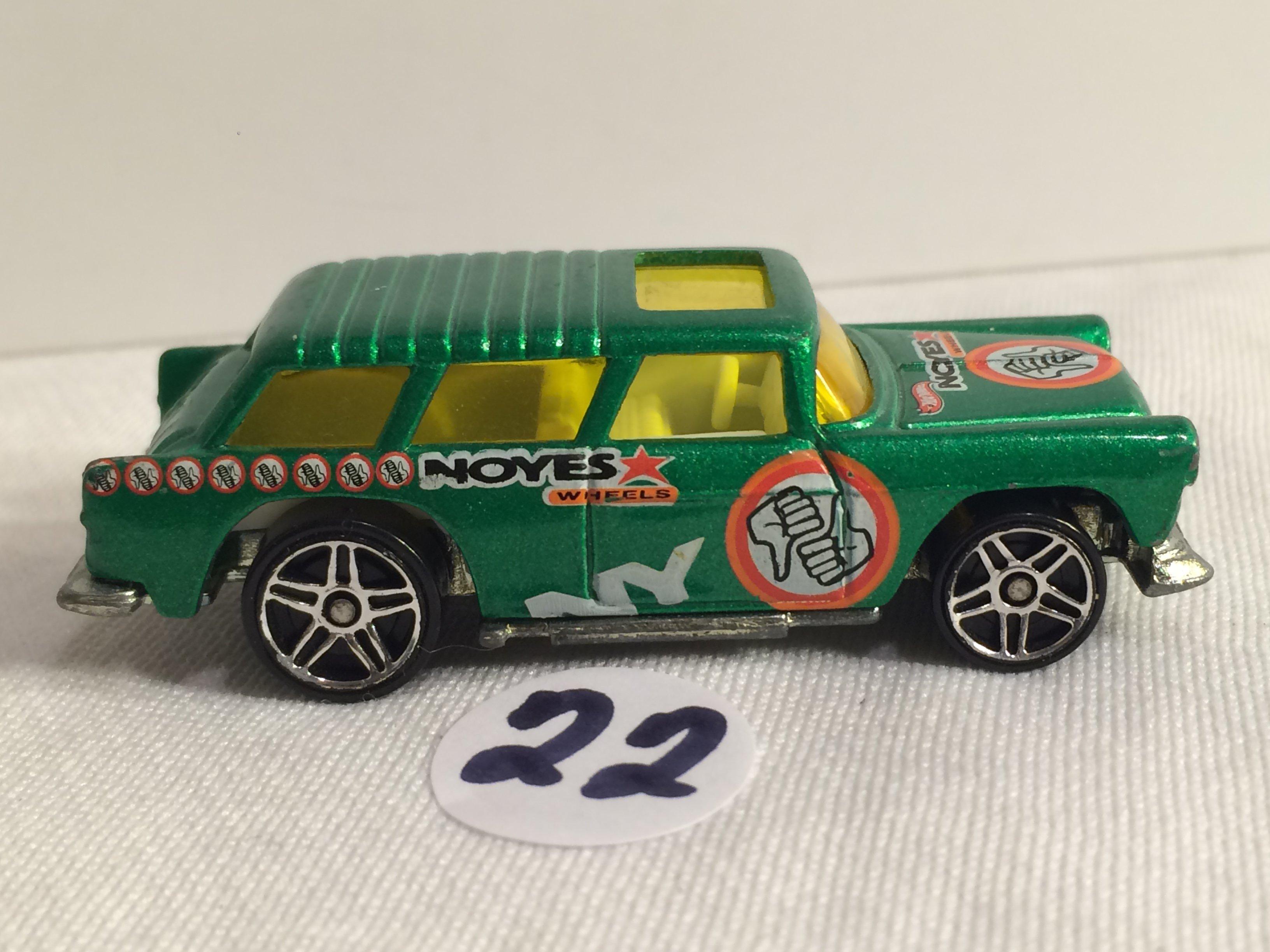 Collector 1969 Vintage Hot wheels Mattel Chevy Nomad Green Thailand 1/64 Scale DieCast Car