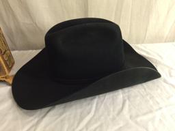 Collector Resistol Self Comforting Black Gold Cowboy Hat 20X