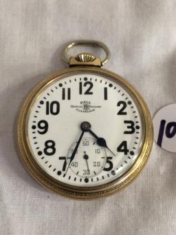 Collector Ball Official Standard Cleveland Pocketwatch -see Pictures